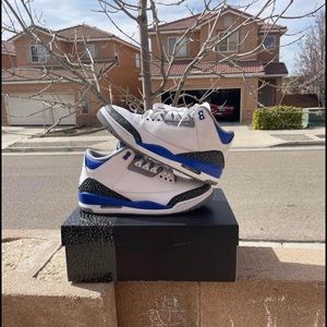 Jordan 3 True Blue